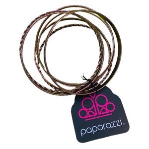 Set of 6 Copper Color Bangle Bracelets (w/ tags)